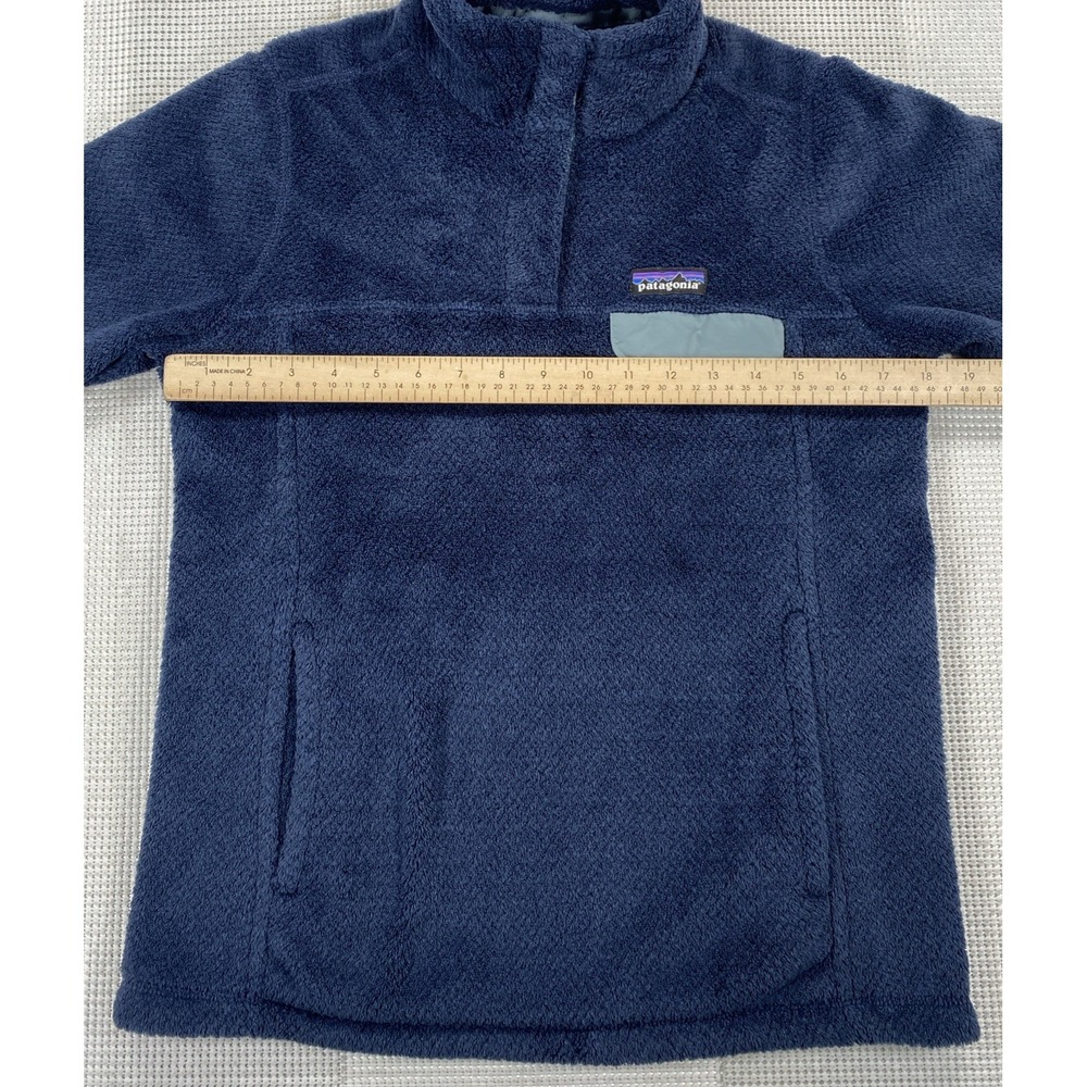 Patagonia Re-Tool Snap-T Pullover Navy Blue Women's Medium - Picture 3 of 7